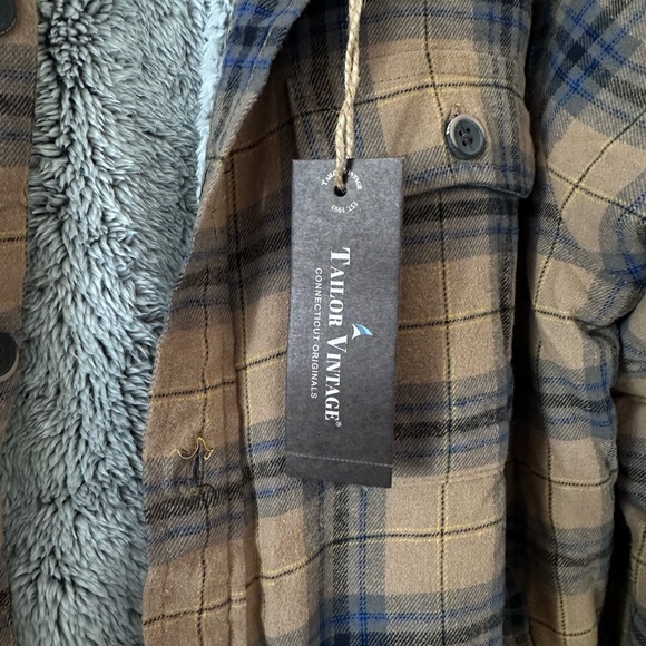 Flannel with Sherpa Lining - Picture 3 of 6